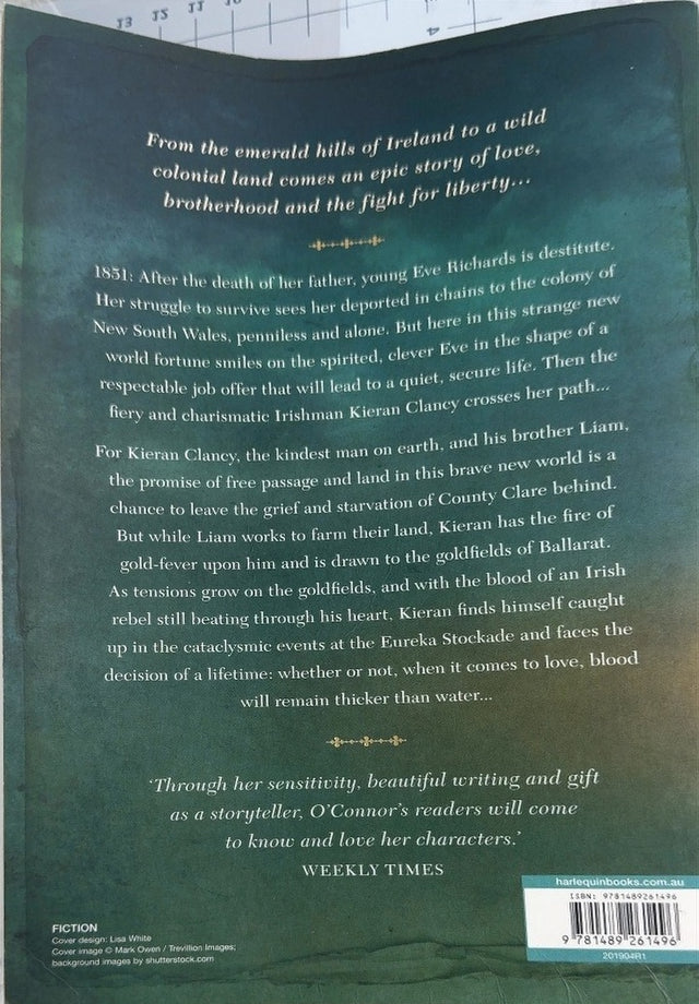In a Great Southern Land - By Mary-Anne O'Connor - back cover