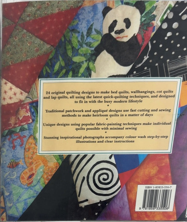 Quick Quilts - By Annette Claxton - back cover