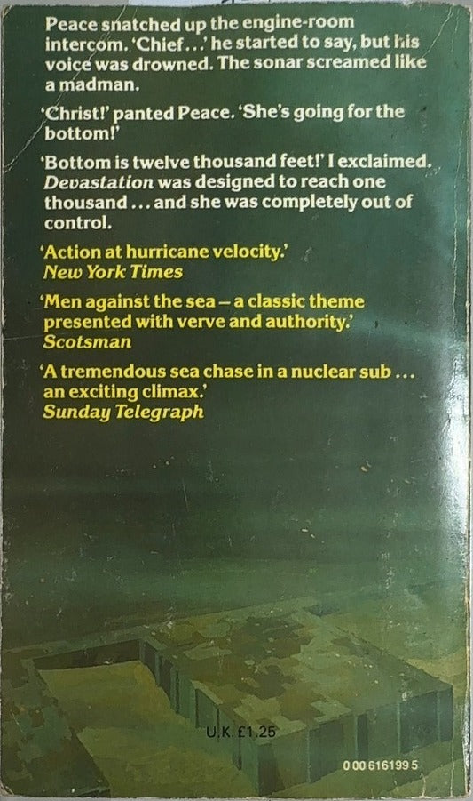 Hunter-Killer - By Geoffrey Jenkins - back cover