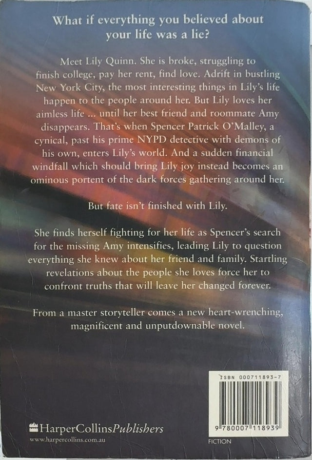 The Girl in Times Square - By Paullina Simons - back cover