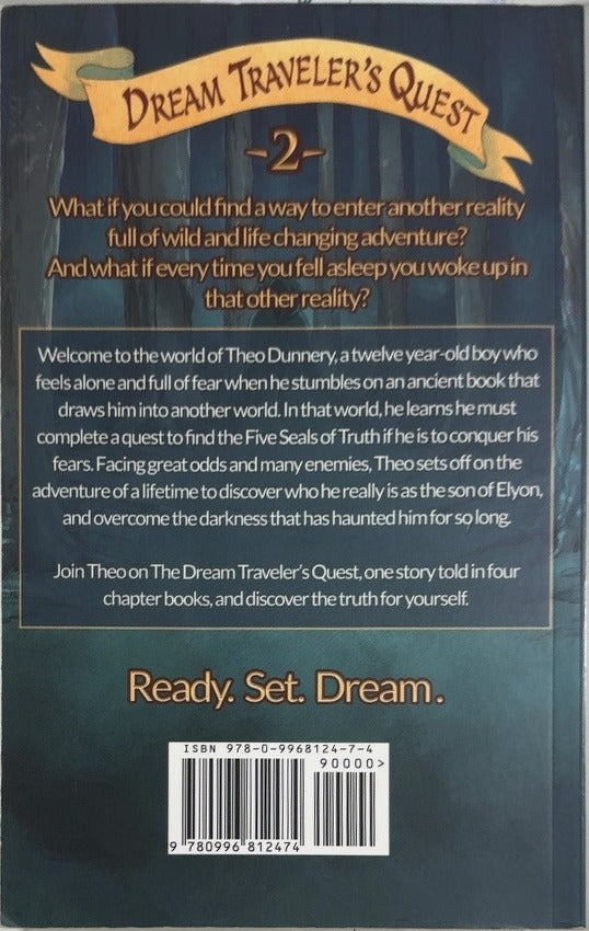 The Curse of Shadowman - By Ted Dekker & others - back cover