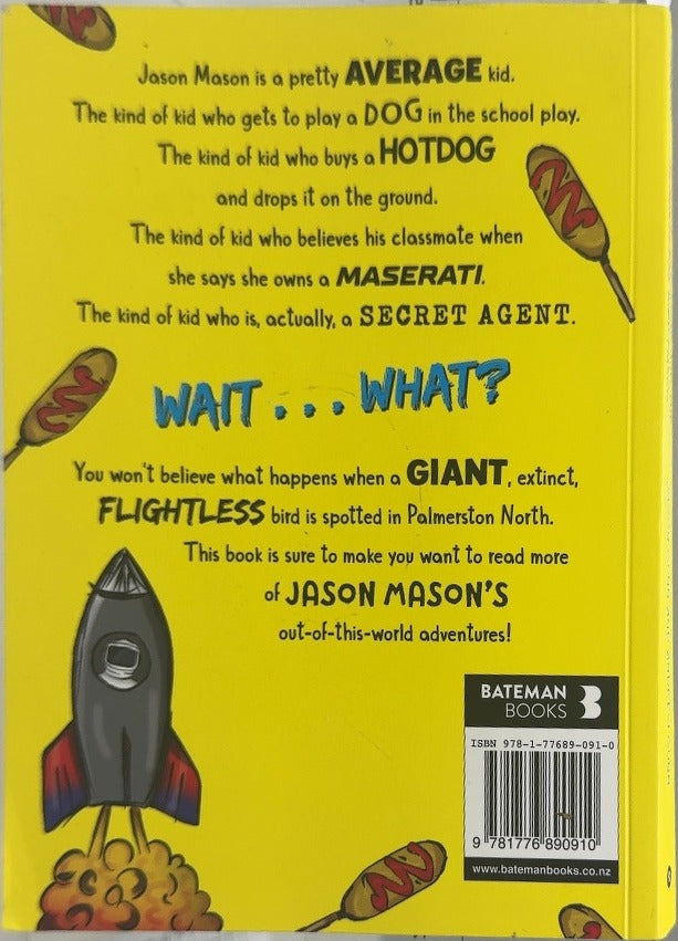 Jason Mason and the Flightless Bird Fiasco - By Jason Gunn & others - back cover