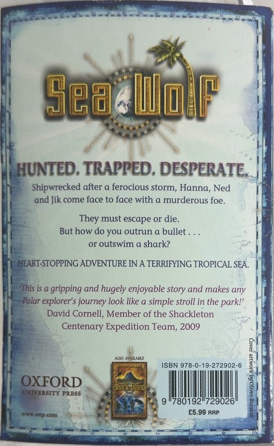 Sea Wolf - By David Miller - back cover