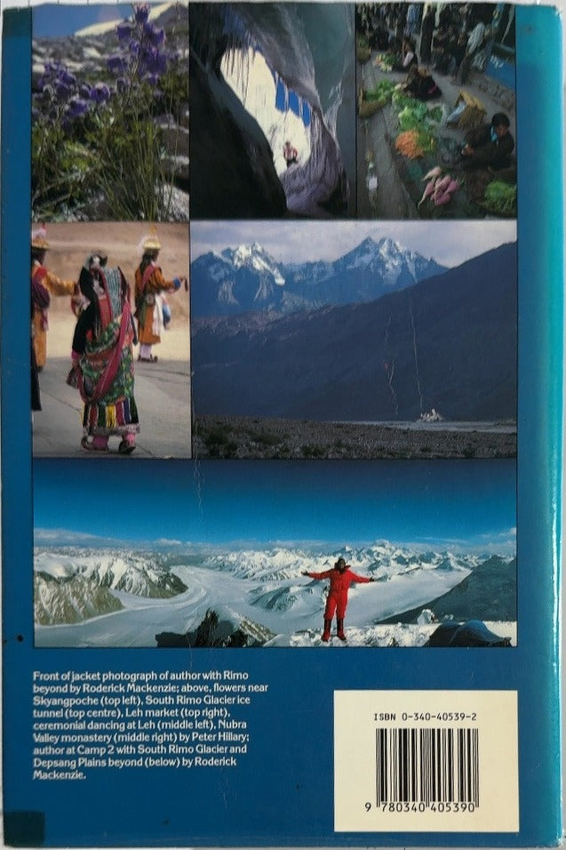 Rimo - By Peter Hillary - back cover