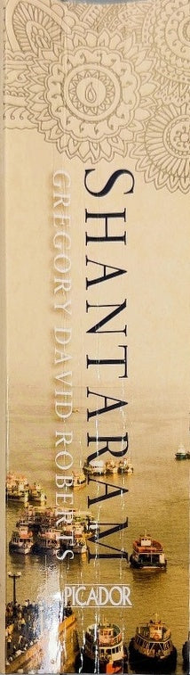 Shantaram - By Gregory David Roberts - spine