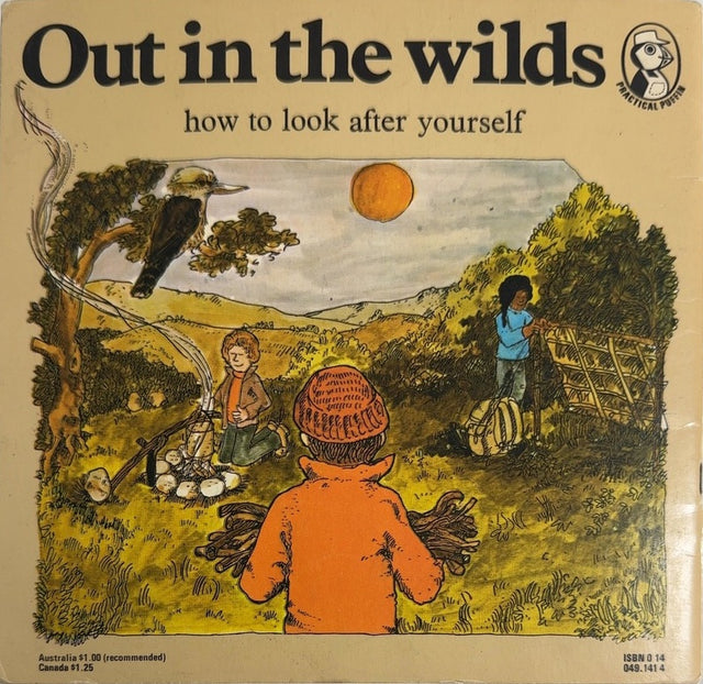 Out in the wilds - By McPhee Gribble Publishers - back cover