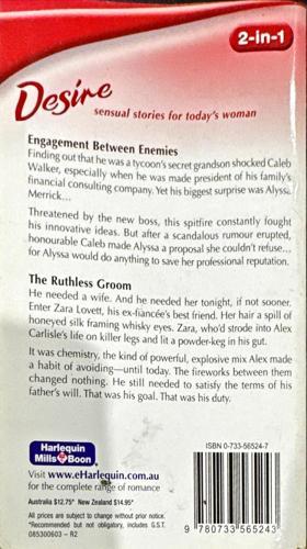 The Ruthless Groom / Engagement Between Enemies_Bronwyn Jameson, Kathy DeNosky