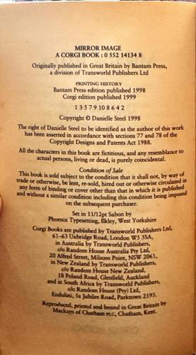 Mirror Image_Danielle Steel