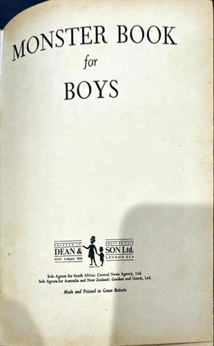 Monster Book for Boys_author unknown