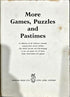 More Games, Puzzles and Pastimes_author unknown