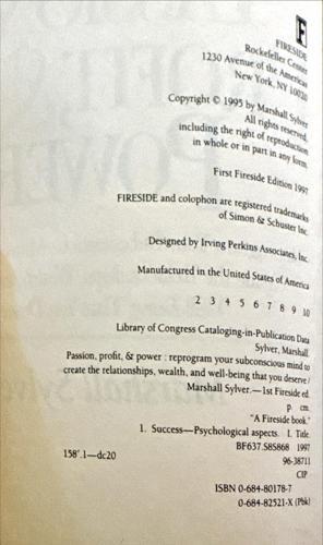 Passion, Profit & Power_Marshall Sylver