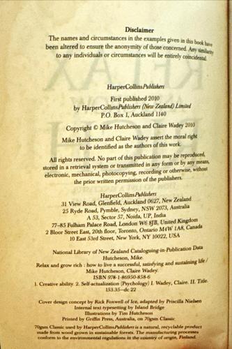 Relax and Grow Rich_Mike Hutcheson, Claire Wadey