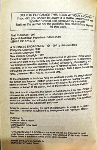 2-in-1: A Business Engagement / Temporary Girlfriend_Jessica Steele