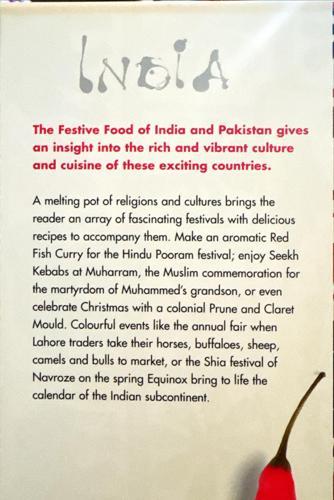 The Festive Food of India and Pakistan_Louise Nicholson
