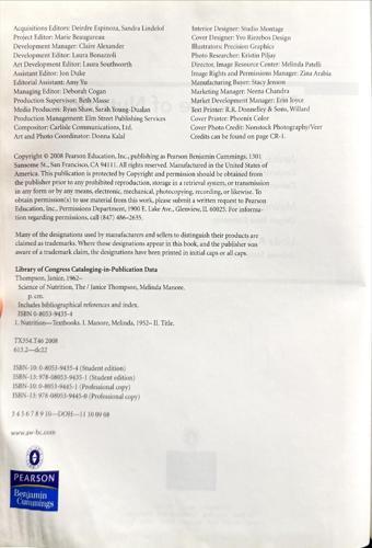 The Science of Nutrition_Janice L. Thompson, Melinda M. Manore, Linda A. Vaughan