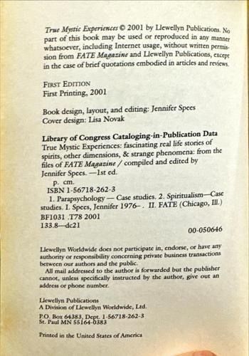 True Mystic Experiences_Jennifer Spees (compiled & edited)