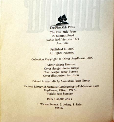 World's Best Humour_Oliver Roydhouse