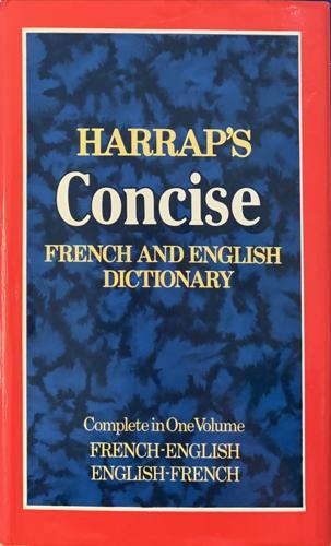 bookworms_Harrap's Concise French and English Dictionary_Patricia Forbes, Muriel Holland Smith