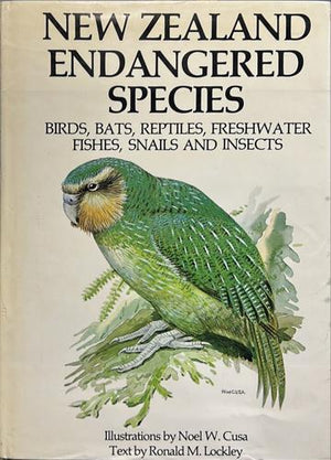 bookworms_New Zealand Endangered Species_Illustrations by Noel W. Cusa, Text by Ronald M. Lockley