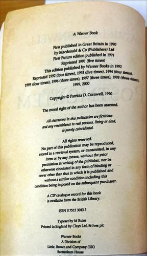 bookworms_Postmortem_Patricia Cornwell