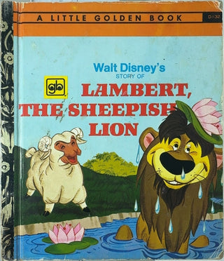 Walt Disney's Story of Lambert, the Sheepish Lion - By Walt Disney Productions — front cover