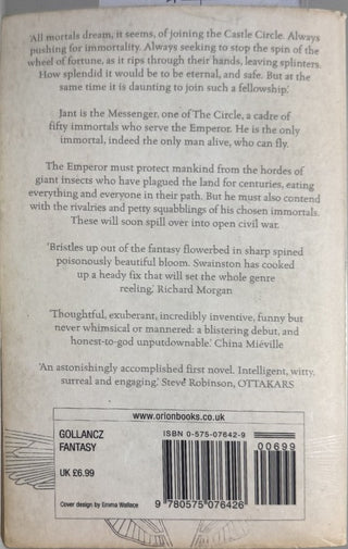 The Year of Our War — back cover