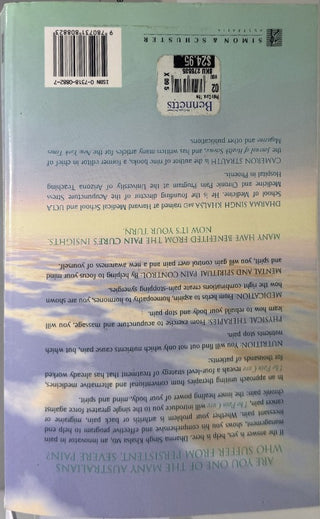 The Pain Cure — back cover