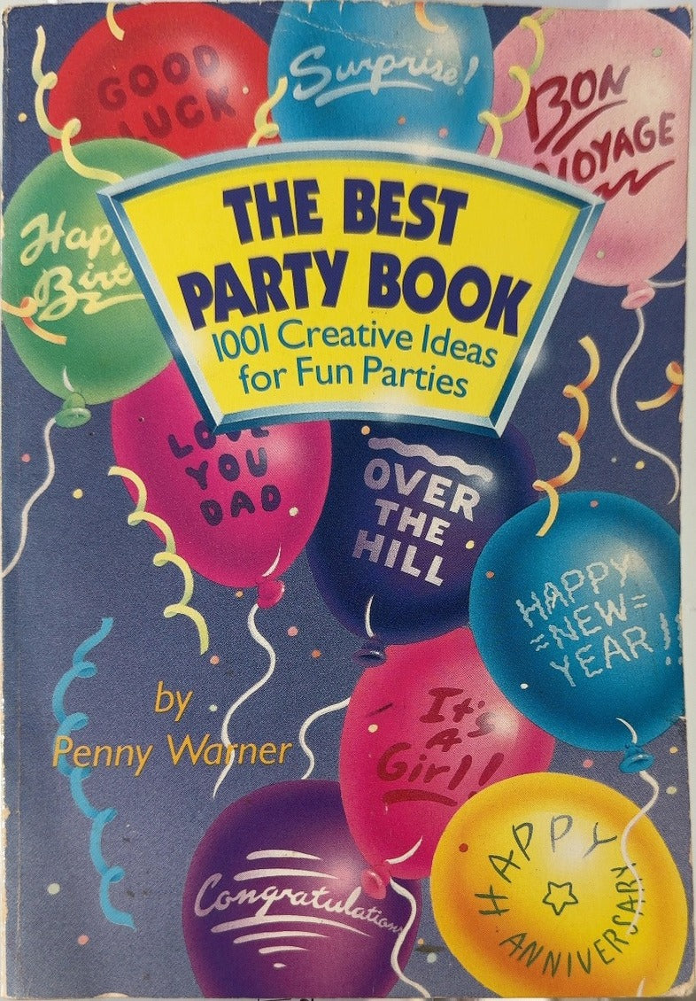 The Best Party Book - By Penny Warner — front cover