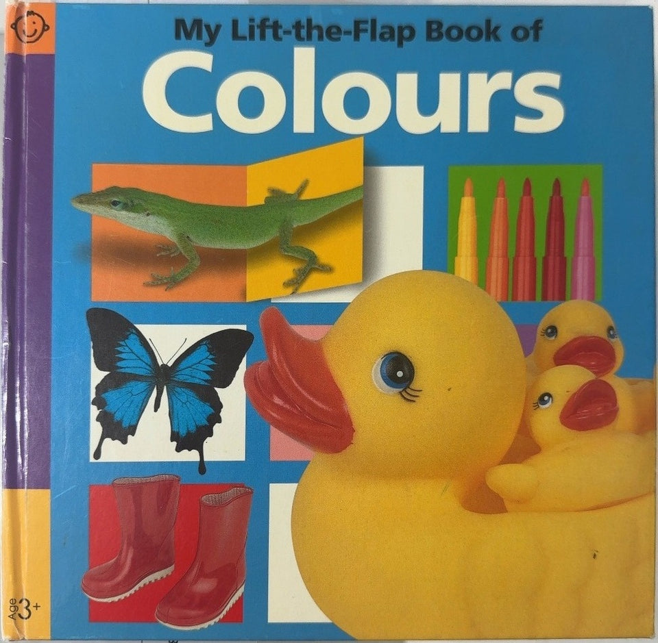 My Lift-the-Flap Book of Colours - By Pancake — front cover