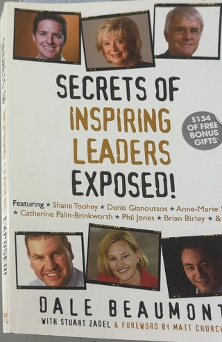 Secrets of Inspiring Leaders Exposed! — front cover