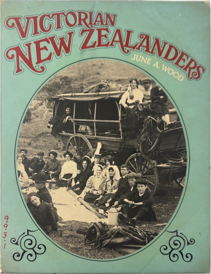 Victorian New Zealanders - By June A. Wood — front cover