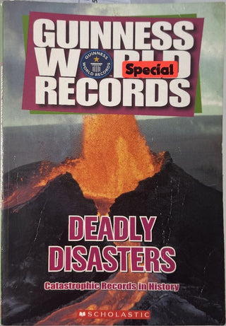 Guinness World Records: Deadly Disasters — front cover