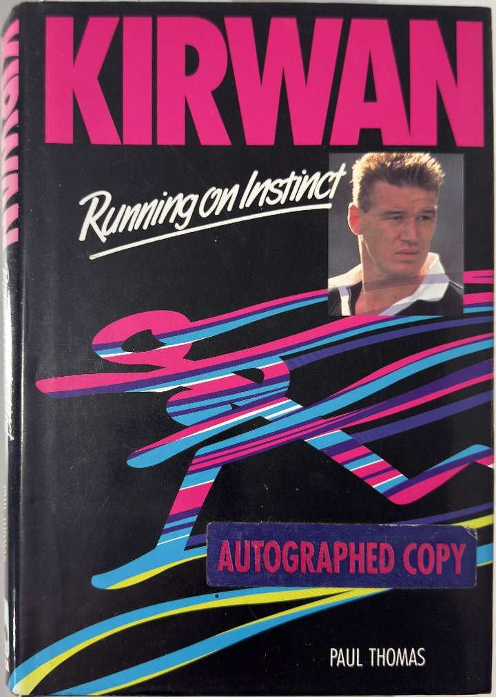 Kirwan: Running on Instinct — front cover