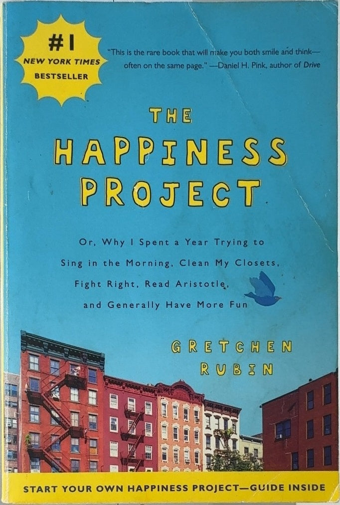 The Happiness Project - By Gretchen Rubin — front cover