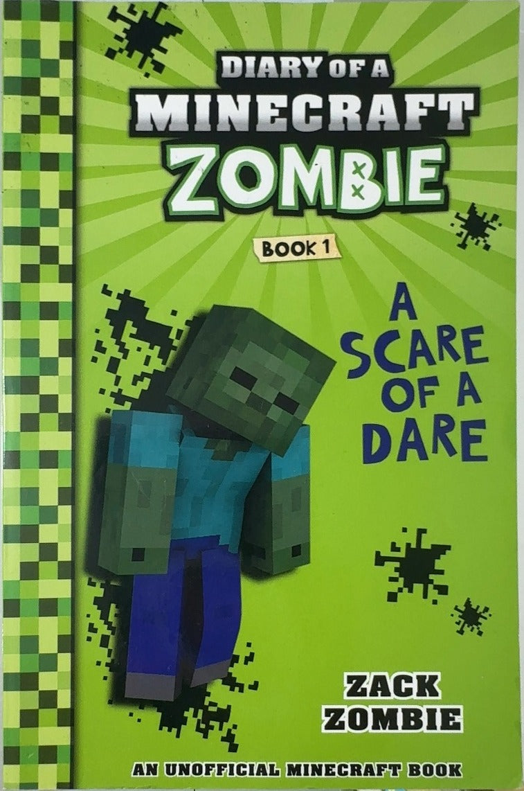 Diary of a Minecraft Zombie - By Zack Zombie — front cover