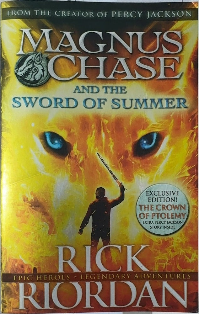 Magnus Chase and the Sword of Summer - By Rick Riordan — front cover