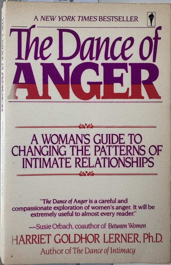 The Dance of Anger — front cover