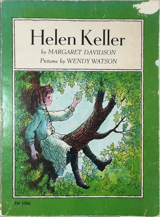Helen Keller - By Margaret Davidson — front cover