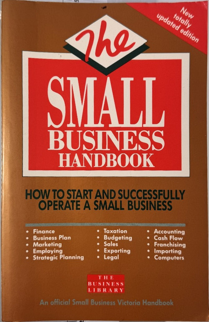 The Small Business Handbook — front cover