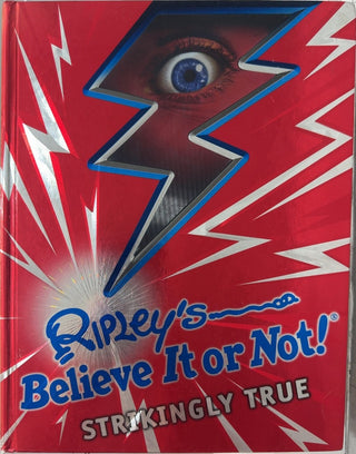 Ripley's Believe It or Not! - By Geoff Tibballs — front cover
