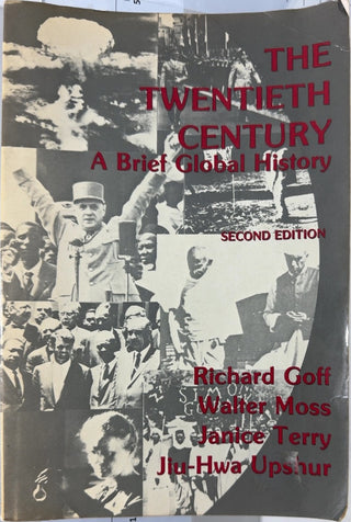 The Twentieth Century - By Richard Goff & others — front cover