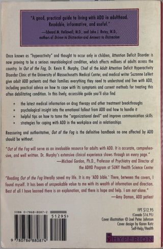 Out of the Fog — back cover