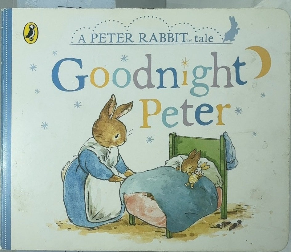 Goodnight Peter - By Beatrix Potter — front cover