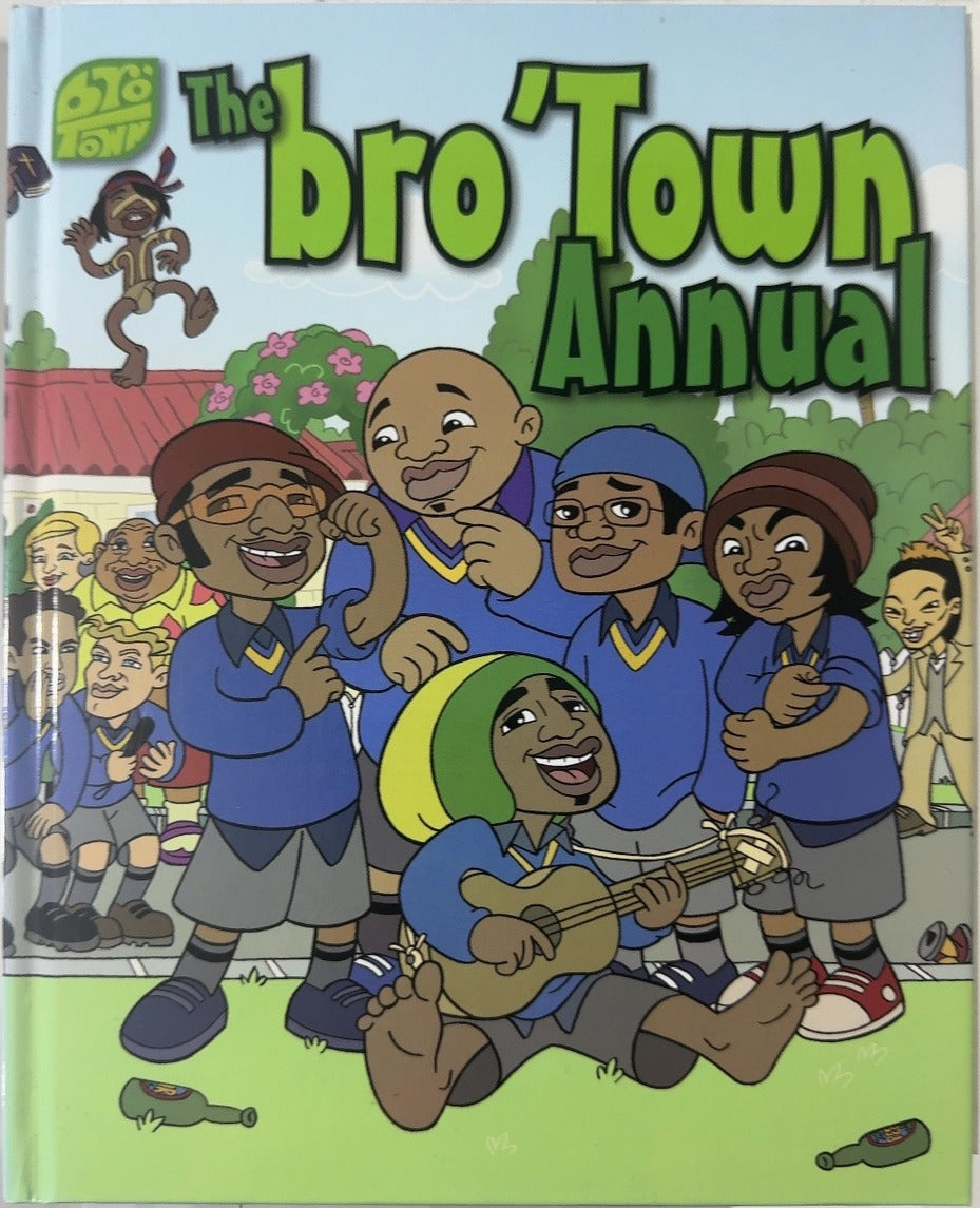 The bro'Town Annual - By Random House New Zealand — front cover