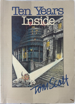 Ten Years Inside - By Tom Scott — front cover