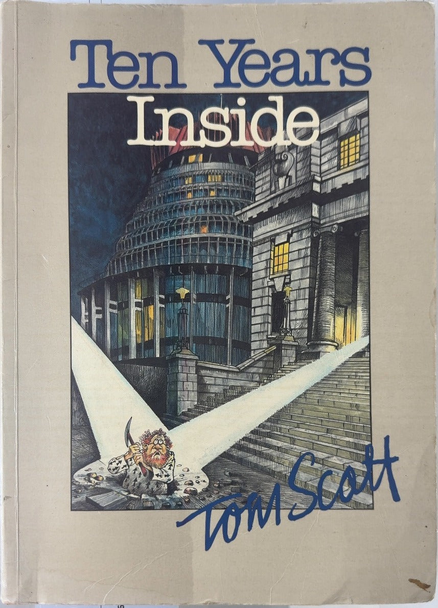 Ten Years Inside - By Tom Scott — front cover