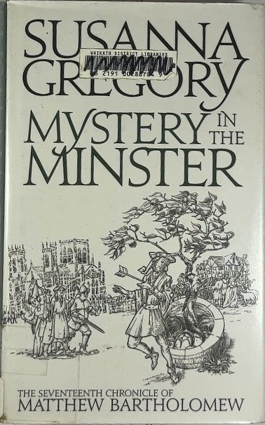 Mystery in the Minster — front cover