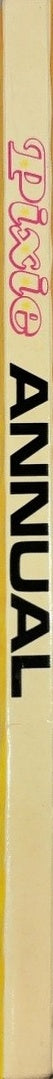 Pixie Annual - By Fleetway Publications - spine