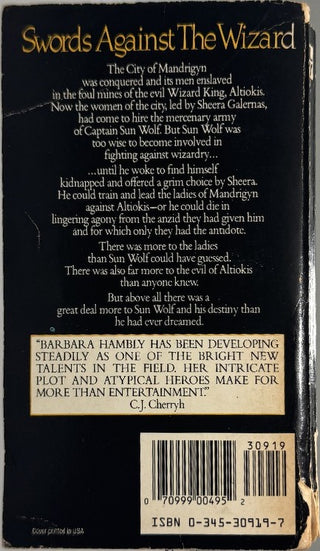 The Ladies of Mandrigyn — back cover