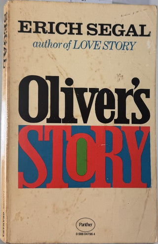 Oliver's Story — front cover